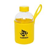 Biggdesign Moods Up Curious Neopren Kılıflı Cam Matara 600 Ml