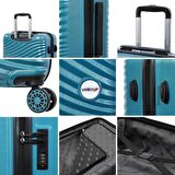 Biggdesign Moods Up Mavi Küçük Boy 20" Valiz