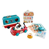 Ogi Mogi Toys Ses Kontrollü Köpek, Araba ve Atıştırma Arabası Seti
