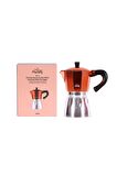 Hes-6 Espresso Kahve Makinesi Alüminyum Moka Pot 240 ml Bakır