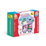 Ogi Mogi Toys Eğitici Bloklar Pembe Harika Valiz 519 Parça, Lego Uyumlu Yapı Seti