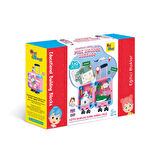 Ogi Mogi Toys Eğitici Bloklar Pembe Harika Valiz 519 Parça, Lego Uyumlu Yapı Seti