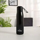Any Morning BA21547 Paslanmaz Çelik Termos 600 ml Siyah, Çift Duvar Yalıtımlı, Sızdırmaz Kapak