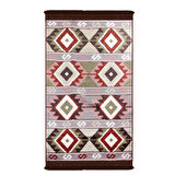 Bigghome Çift Taraflı Kilim, Makinede Yıkanabilir, Modern Desenli, 120*180 cm, SA1583B