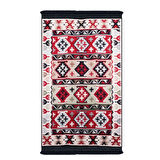 Bigghome Çift Taraflı Kilim, Makinede Yıkanabilir, Modern Desenli, 80*150 cm, SA1590A