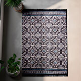 Bigghome Kilim, Makinede Yıkanabilir, Modern Desenli, 120*180 cm, SA25AT
