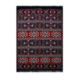 Bigghome Kilim, Makinede Yıkanabilir, Modern Desenli, 80*150 cm, SA25HC