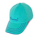 Anemoss Turkuaz Yelken Nakışlı Yazlık Şapka – Pamuklu, Hafif ve Nefes Alabilir Kumaş