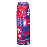 Anemoss Harmoni Pareo Lacivert 120*140 cm