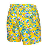 Anemoss Akvaryum Üç Cepli İçi Fileli Bel Lastik ve Bağlama İpli Erkek Deniz Şortu