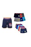 Çocuk Elastan Boxer 2'li Paket