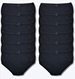 Tutku Elit 12' li Kadın Yanı Dantelli Bato Bikini Külot 2401