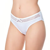 Tutku Elit 12' li Bayan Beli Dantelli Bikini Külot 2704