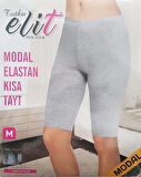 Tutku Elit Bayan Modal Elastan Kısa Tayt  2103