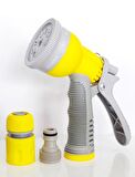 Bay-Tec Sulama Tabancası Seti 8 Fonksiyonlu 3 Parça Mk1484