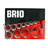 Brio Kelepçe Seti 100 Parça 8X16-90X110 Panoda