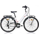 Bianchi Travel 505 28 Jant 21 Vites Kadın Şehir Bisikleti Beyaz-Mercan