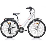 Bianchi Travel 505 28 Jant 21 Vites Kadın Şehir Bisikleti Beyaz-Mercan