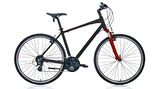 CARRARO SPORTIVE 224 ERKEK ŞEHİR BİSİKLETİ 457H V 28 JANT 24 VİTES MAT SİYAH-KIRMIZI-ANTRASİT