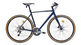 Carraro Sportive X E.Şehir 28 Jant 20 Vites 54 Cm Hidrolik Fren Şehir Bisikleti - Lacivert-Açık Turuncu-Gümüş