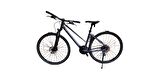 Carraro Sportive 226 28 Jant 24 Vites 45.7 Cm Hidrolik Disk Fren Şehir Bisikleti - Mat Antrasit-Siyah-Fuşya