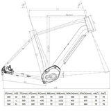 Carraro E-Sportive 6.1 510H 28" 9-V HD Mat Antrasit-Siyah-Mavi Elektrikli Trekking Bisiklet
