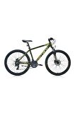 Carraro Force 720 27.5 Jant 21 Vites 48 Cm Hidrolik Disk Fren Dağ Bisikleti - Mat Haki-Yeşil-Kırmızı