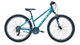 Carraro Force 701 27.5 Jant 21 Vites 43 Cm V-Fren Dağ Bisikleti - Mat Turkuaz -Beyaz