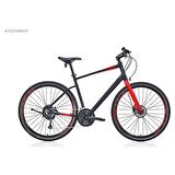 Carraro Sportive 328 28 Jant 520H 27V HD Şehir Bisikleti Mat Siyah Kırmızı