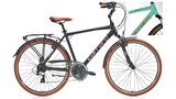 Carraro Elite 804 V Fren 24 Vites 28 Jant Şehir Bisikleti Turkuaz Kahve 48 Kadro