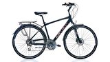 Carraro Elite 806 28 Jant 24 Vites 52 Cm Hidrolik Disk Fren Şehir Bisikleti-Mat Siyah-Bakır-Krem