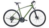 Carraro Sportive 223 28 Jant 21 Vites 40.7 Cm Hidrolik Disk Fren Şehir Bisikleti-Mat Haki Yeşili-Siyah-Sarı