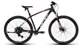 CARRARO DAYTONA 909 ERKEK DAĞ BİSİKLETİ 480H HD 29 JANT 9 VİTES MAT SİYAH BEYAZ TURUNCU