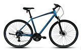 Carraro Sportive 225 46 Cm Trekking Bisikleti Mat Mavi-Yeşil-Mor-Siyah