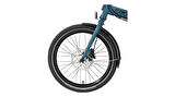 CARRARO FLEXI 121HD KATLANIR BİSİKLET 350H HD 20 JANT 21 VİTES MAT PETROL YEŞİLİ SİYAH KROM KAHVE