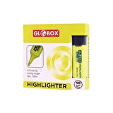 GLOBOX FOSFORLU KALEM SARI (10 LU PAKET)