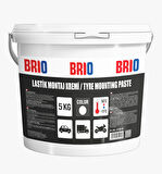 Brio Lastik Montaj Kremi Beyaz 5 Kg