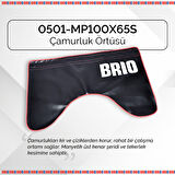 Brio Çamurluk Örtüsü Mıknatıslı 100X65 Cm Siyah
