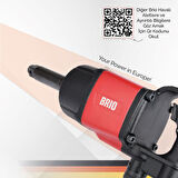 Brio Havalı Somun Sökme 1'' 3390 Nm Çift Çekiç 10,9 Kg