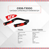 Brio Usb Şarjlı Led Lamba Boyun ve Kafa İçin Ayarlanabilir 2 x 150 Lümen
