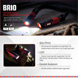 Brio Usb Şarjlı Led Lamba Boyun ve Kafa İçin Ayarlanabilir 2 x 150 Lümen