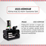 Brio Klima Araç İçi Atom Tazeleme Seti (48 İlaç + Makina) Biyosit İçermez