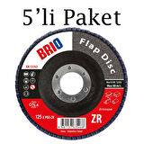 Brio Flap Disk 125XP60 Zr 5'li Paket