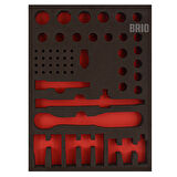 Brio Lokma Set 1/2-56 Parça  10-32 B Line Sünger Yatak Boş