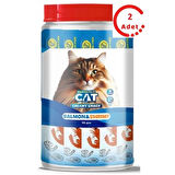 EuroGold Cat Sıvı Kedi Ödülü Somon - Karides 30x15Gr x 2 Adet