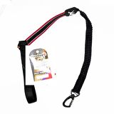 EuroDog Köpek Uzatma Lastikli 25mmx120cm Kırmızı