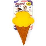 EuroDog Puppy Pet Toys Sarı Dondurma Şeklinde Köpek Oyuncağı