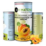 Matcha Premium Japanese L-Karnitin Siyah Kayısılı Matcha Çayı 20 x 8GR