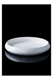 Acar Bianco Perla Porselen 24X3,8 Cm Yuvarlak Tabak SCT-21-0220