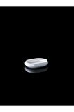 Acar SCT21.0227 Bianco Porselen Oval Tabak 13.2x9.5 Cm 6 Lı